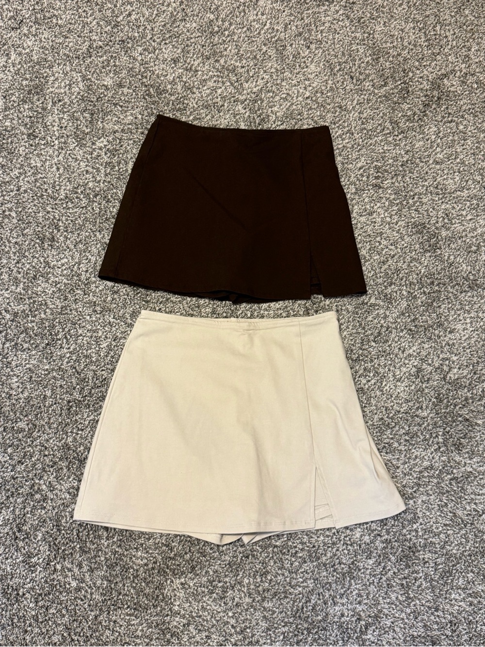 Wild fable Mini Skort Set - Black and Beige